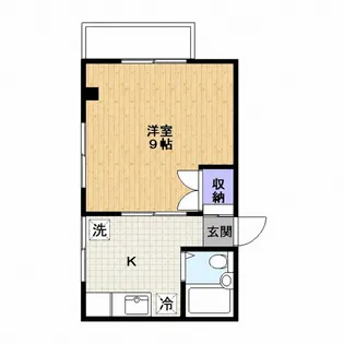 メゾンドベルト【3階】の間取り