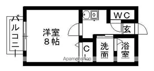 アルパチーノ【2階】の間取り