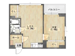 宮原ビル【2階】の間取り