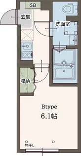 Agrande HibarigaokaII(エイグランひばりが丘II)【2階】の間取り