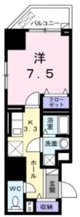 プリムローズ宝町【6階】の間取り