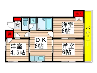 コ-トサクラギ【2階】の間取り