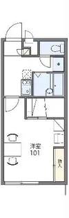 レオパレスエスペーロ【2階】の間取り