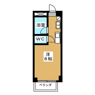 ルミエール蘇我【2階】の間取り