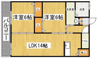 NR21B【1階】の間取り