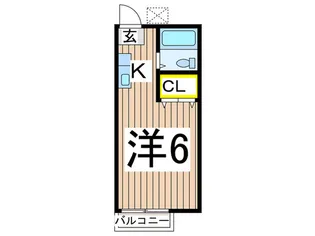 シャトル金沢【2階】の間取り