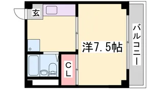 パル平野【3階】の間取り