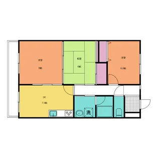 レジデンス泉【2階】の間取り