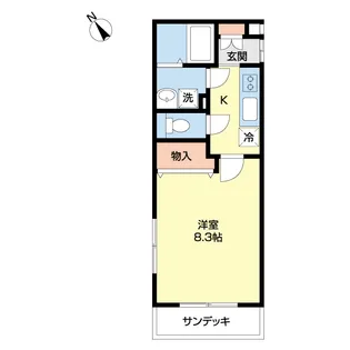 プライムテスタ【1階】の間取り