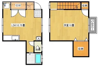 コーポ塚本の間取り