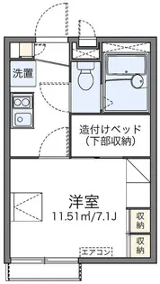 神奈川県川崎市多摩区枡形2【アパート】の間取り