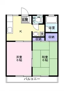 あづまハイツ【2階】の間取り