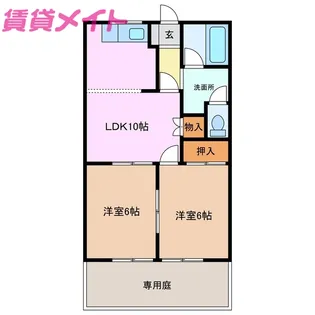 WISDOM【1階】の間取り