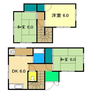 高知県高知市高須1【一戸建】の間取り