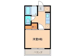 ベル・エポック【2階】の間取り