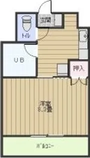 愛知県長久手市先達【マンション】の間取り