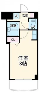 グランヴィア徳川【7階】の間取り