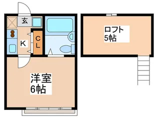 メゾン のり【1階】の間取り