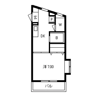 福岡県福岡市早良区原5【マンション】の間取り