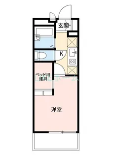 EWレジデンス東船橋【3階】の間取り