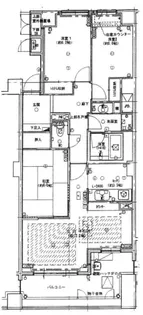 グランドメゾン万博公園南【6階】の間取り