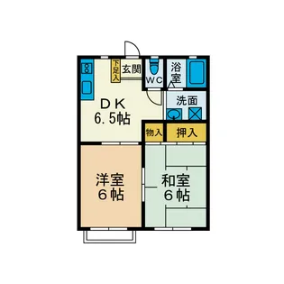 ドエル並木【2階】の間取り