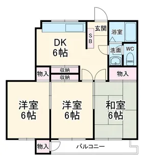 ミキハウスII【4階】の間取り