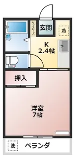 ドミトリーI【1階】の間取り