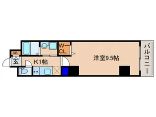 仮)グロスロシェ七条【2階】の間取り