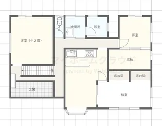 群馬県伊勢崎市昭和町【一戸建】の間取り