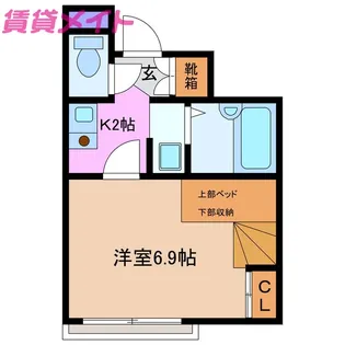 グラン ノワール【1階】の間取り