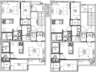 KEIAI RESIDENCE 北戸田III【3階】の間取り
