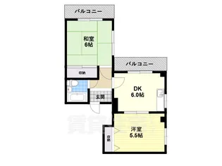 信永ビル【4階】の間取り