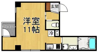 Victoire久寿川【7階】の間取り