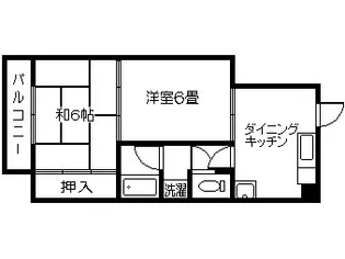 メゾンオリーブ【3階】の間取り