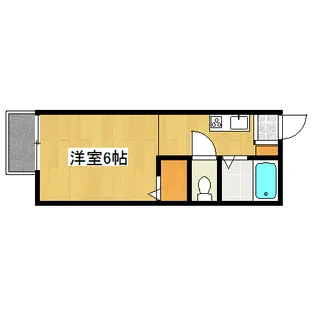 サンコーポ藍蓼A【1階】の間取り