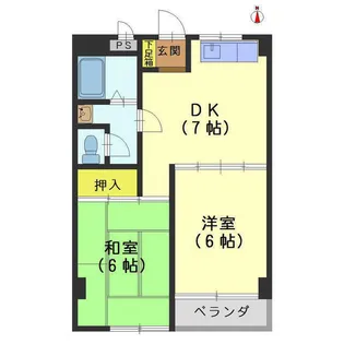 サントピア41【3階】の間取り