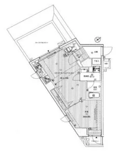 東京都中野区松が丘2【マンション】の間取り