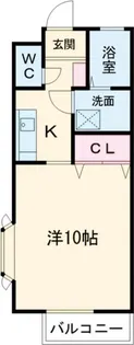 グレースさやか【1階】の間取り