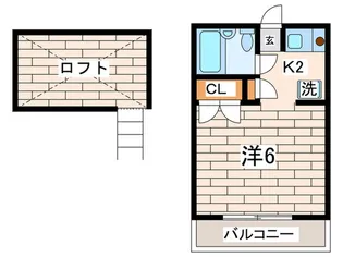パレス西寺尾【2階】の間取り