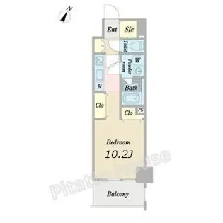 レジーナ鶴舞【7階】の間取り