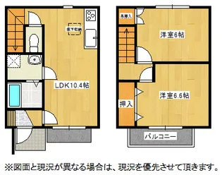 グリーンアリエッタの間取り