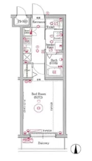 ヴォーガコルテ大山【4階】の間取り