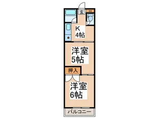 クレールコート落合の間取り