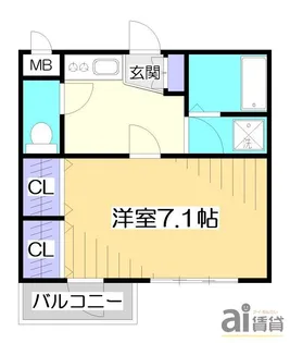 東京都国分寺市東恋ヶ窪2【マンション】の間取り