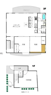 東京都目黒区駒場4【一戸建】の間取り