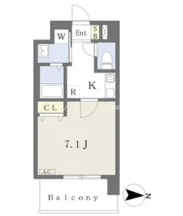 アルバ大須【7階】の間取り
