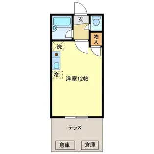 広島県呉市広文化町【アパート】の間取り