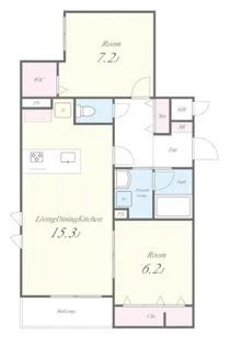 Stadt Nerima-kasugacho【2階】の間取り