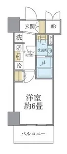 神奈川県川崎市川崎区堀之内町【マンション】の間取り